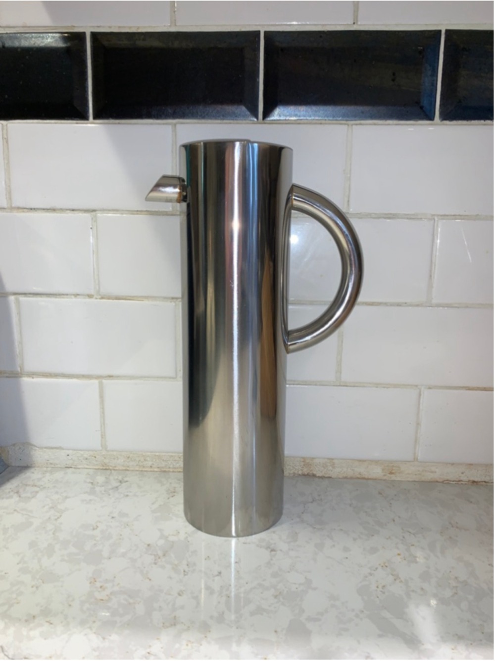 MCM Coffee & Tea Accessories One Size Silver Stainless Steel Pitcher